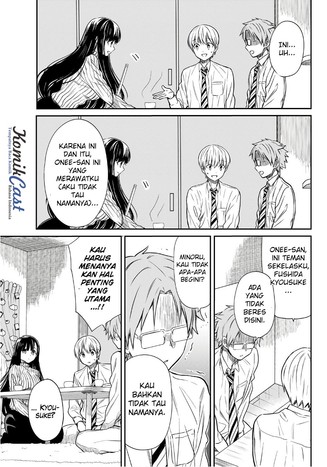 Danshi Koukousei wo Yashinaitai Onee-san no Hanashi